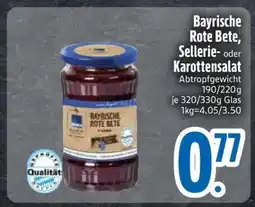 Edeka Bayrische Rote Bete, Sellerie- oder Karottensalat Angebot
