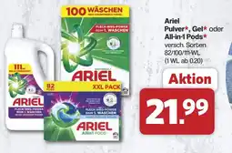 Famila Nord West Ariel Pulver, Gel oder All-in-1 Pods Angebot