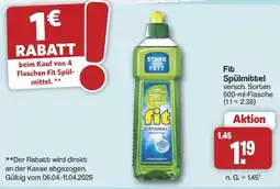 Famila Nord West Fit Spülmittel Angebot