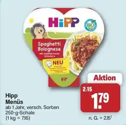 Famila Nord West Hipp Menüs Angebot