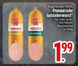 Edeka Rügenwalder Mühle Pommersche Gutsleberwurst Angebot