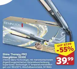 Famila Nord West REMINGTON Shine Therapy PRO Haarglätter S9300 Angebot