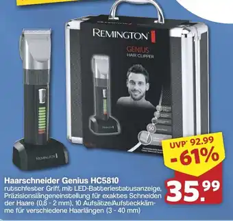 Famila Nord West REMINGTON Haarschneider Genius HC5810 Angebot