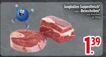 Edeka Jungbullen-Suppenfleisch oder Beinscheiben Angebot
