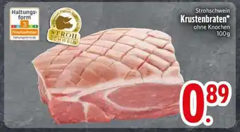 Edeka Strohschwein Krustenbraten Angebot