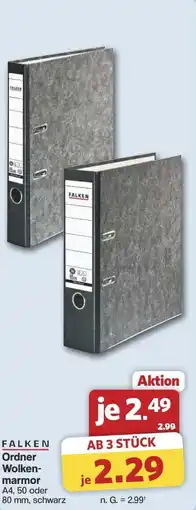 Famila Nord West FALKEN Ordner Wolkenmarmor Angebot