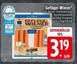 Edeka Geflügel-Wiener Angebot