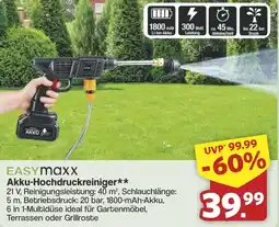 Famila Nord West EASYmaxx Akku-Hochdruckreiniger Angebot