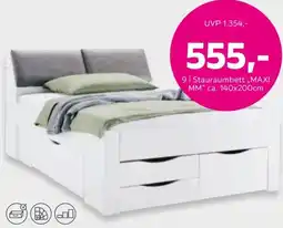 Mömax Stauraumbett ,,MAXI MM" Angebot