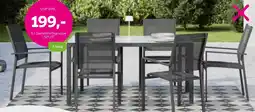 Mömax Gartentischgruppe „SPLIT" Angebot