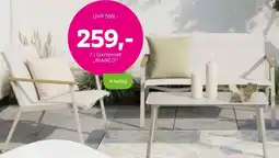 Mömax Gartenset „BIANCO" Angebot