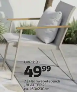 Mömax Flachwebeteppich ,,BLÄTTER 2" Angebot