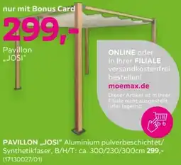 Mömax Pavillon „JOSI" Angebot