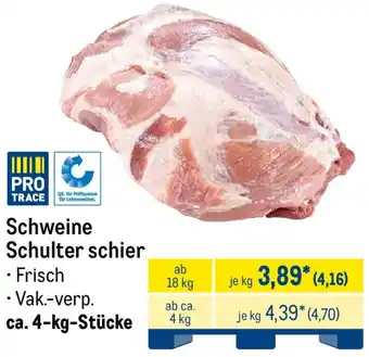 METRO Schweine Schulter schier Angebot
