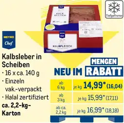 METRO METRO Chef Angebot