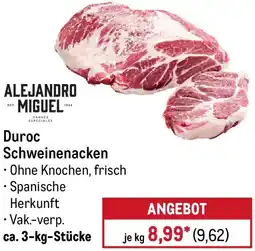 METRO ALEJANDRO MIGUEL Duroc Schweinenacken Angebot