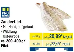 METRO Zanderfilet Angebot