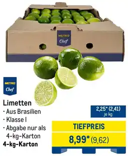 METRO METRO Chef Limetten Angebot
