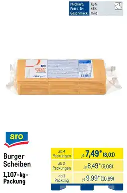 METRO aro Burger Scheiben Angebot