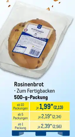 METRO METRO Chef Rosinenbrot Angebot