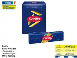 METRO Barilla Pasta Klassisch Angebot