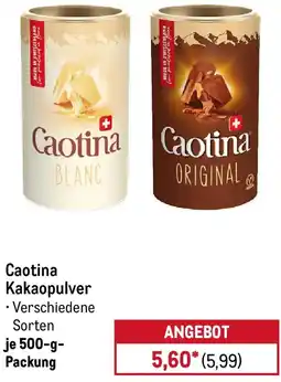 METRO Caotina Kakaopulver Angebot