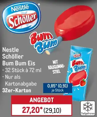 METRO Nestle Schöller Bum Bum Eis Angebot