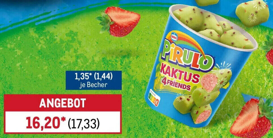 Nestle Schller Kaktus for Friends Becher Angebot bei METRO