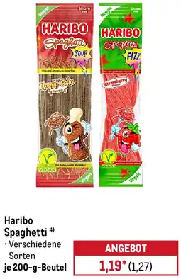 METRO Haribo Spaghetti Angebot