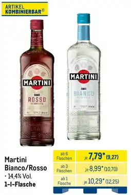 METRO Martini Bianco/Rosso Angebot