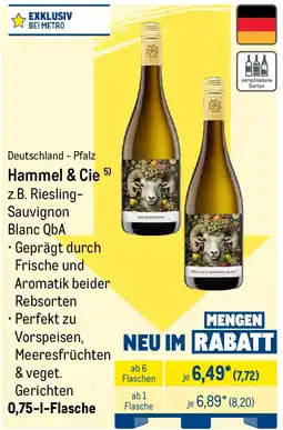 METRO Hammel & Cie Angebot