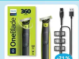 Budni Philips OneBlade Face 360 Blade Rasierer QP2734/23 Angebot