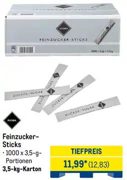 METRO RIOBA Feinzucker Sticks Angebot