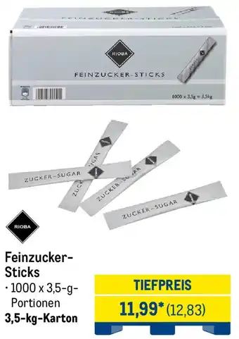 METRO RIOBA Feinzucker Sticks Angebot