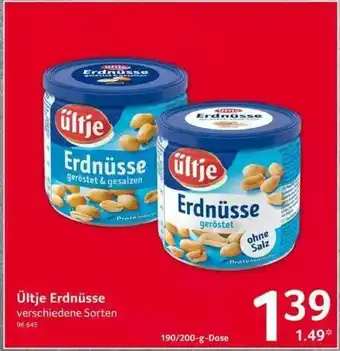 Selgros ültje Erdnüsse Angebot