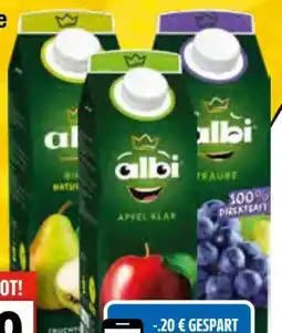 EDEKA Bandelt Albi Saft Angebot