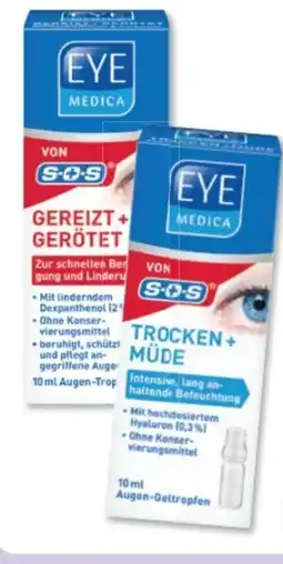 Budni Eye Medica Augentropfen Angebot