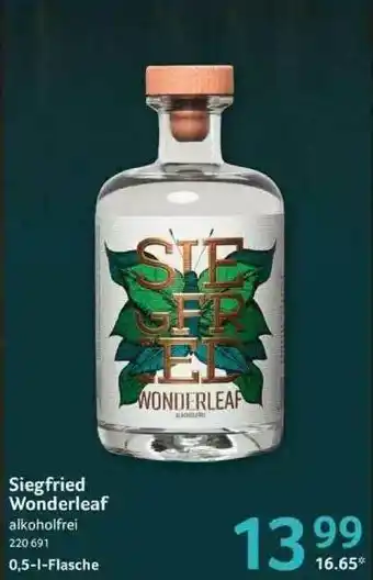 Selgros Siegfried Wonderleaf Angebot