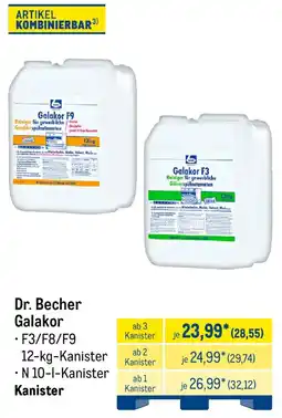 METRO Dr. Becher Galakor Angebot