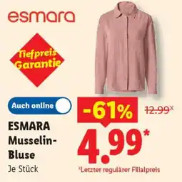 Lidl ESMARA Musselin Bluse Angebot