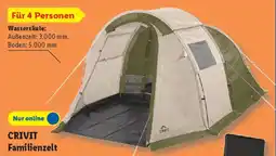 Lidl CRIVIT Familienzelt Angebot