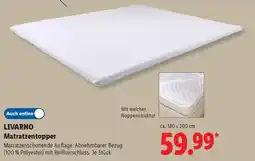 Lidl LIVARNO Matratzentopper Angebot