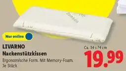 Lidl LIVARNO Nackenstützkissen Angebot