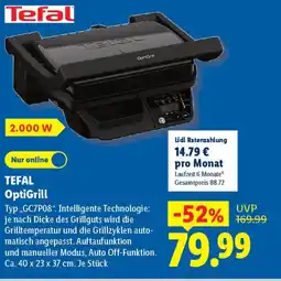 Lidl TEFAL OptiGrill Angebot
