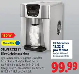 Lidl SILVERCREST Eiswürfelmaschine Angebot