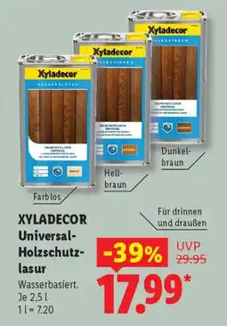 Lidl Xyladecor Universal Holzschutzlasur Angebot