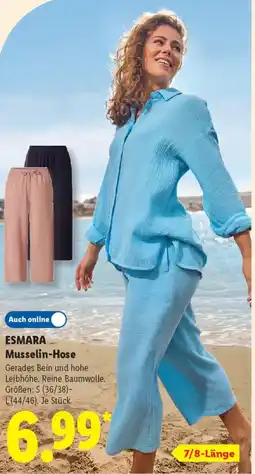 Lidl ESMARA Musselin-Hose Angebot