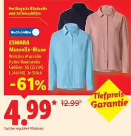 Lidl ESMARA Musselin-Bluse Angebot