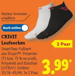 Lidl CRIVIT Laufsocken Angebot