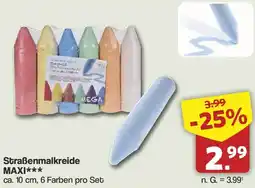 Famila Nord West Straßenmalkreide MAXI Angebot